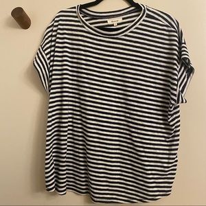 Madewell Linen Striped Top